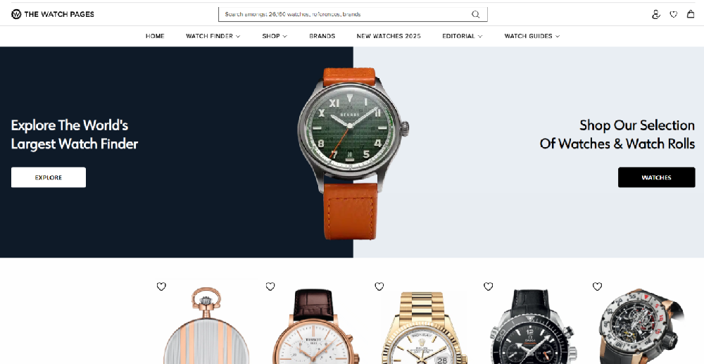 名称：C024 手表商城